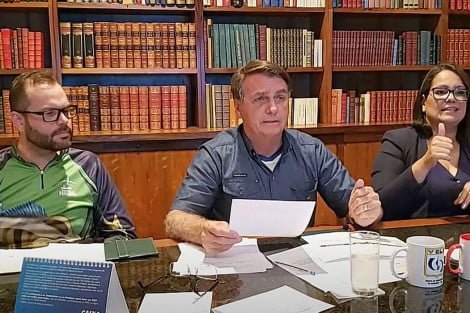 Reprodução Youtube/Jair Bolsonaro