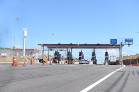 Praça de Pedágio na BR-386 em Fontoura Xavier. Foto: ClicNews