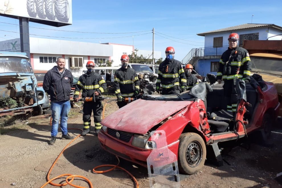 Divulgação / Corporação de Bombeiros