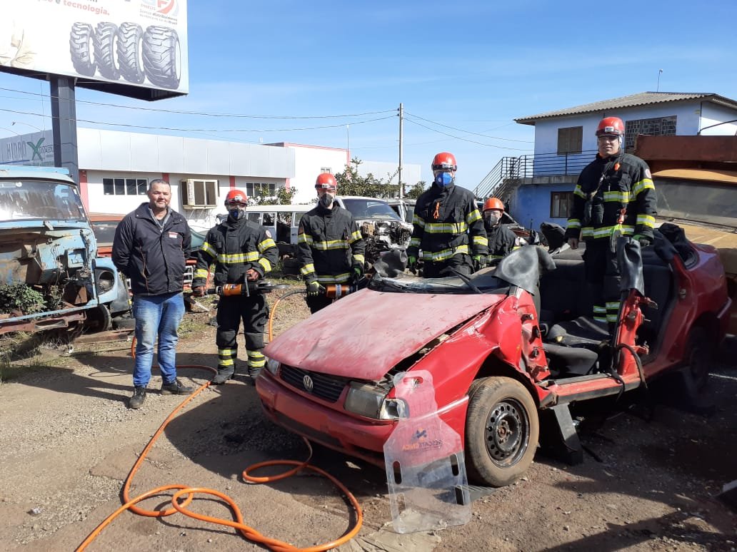 Divulgação / Corporação de Bombeiros