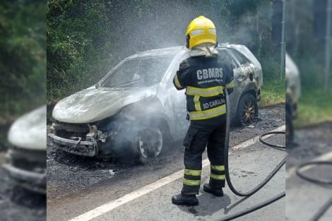 Divulgação / Corporação de Bombeiros