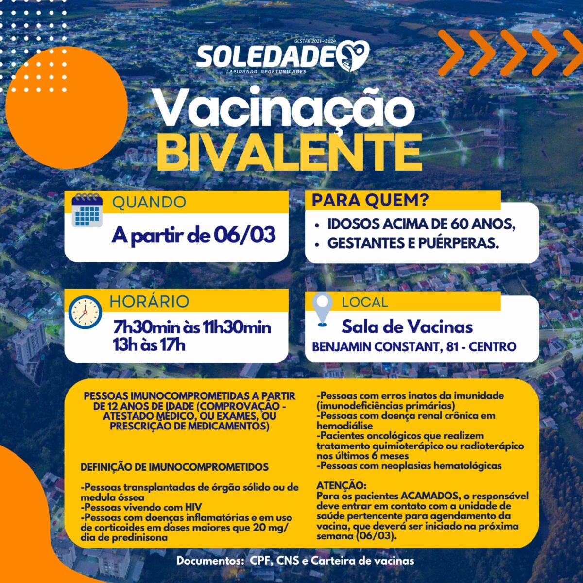 Divulgação/Prefeitura de Soledade